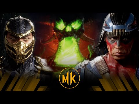 Mortal Kombat 11 - Scorpion Vs Nightwolf (Very Hard)