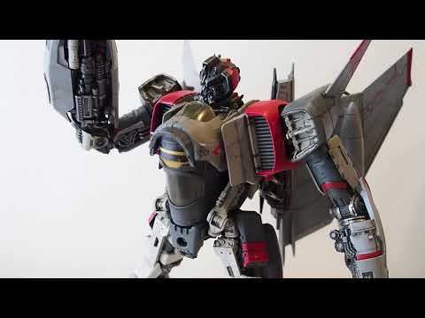 Threea Blitzwing figure from Bumblebee Movie