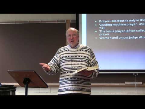 Dr. Ted Hildebrandt, New Testament Survey, Lecture 15, Luke and the Synoptic Problem