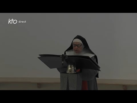 Office du milieu du jour du 7 juin 2023 au monastère de l’Annonciade, à Thiais