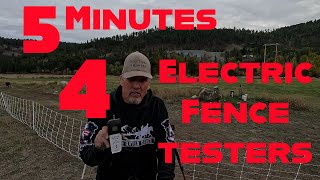 I Tried FOUR Fence Testers So You Don’t Have To!