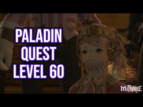 FFXIV 4.0 1111 Paladin Quest Level 60