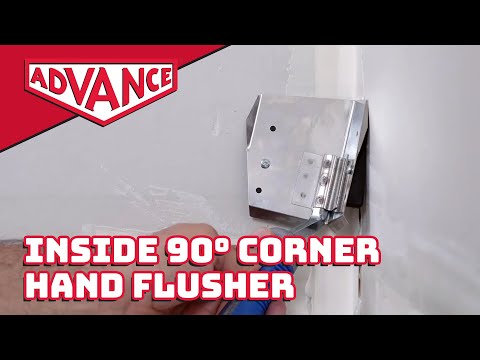 Inside 90° Corner Hand Flusher | Advance Equipment