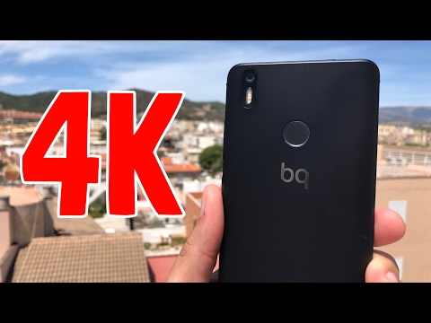 Grabación 4k bq Aquaris X