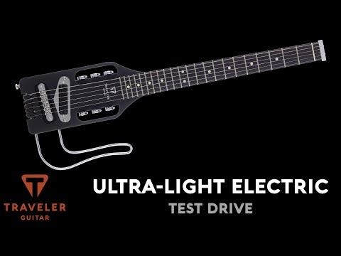 Traveler Guitar Ultra-Light Electric (Black) Test Drive