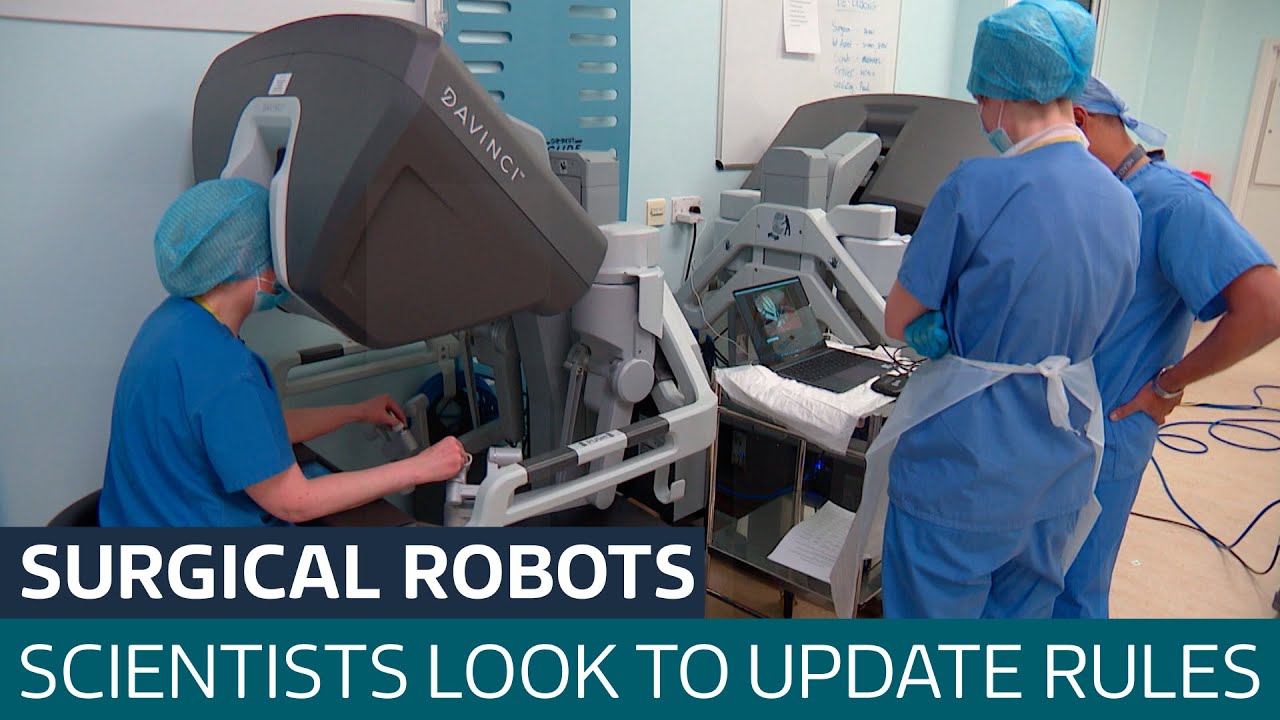 Would you be happy to be operated on by a surgical robot controlled by AI? | ITV News