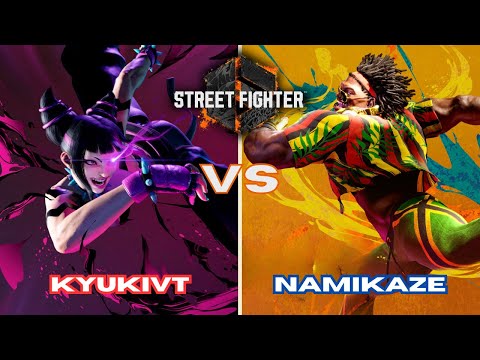 Kyukivt (Juri) vs Namikaze (Dee Jay) Ranked Match Set (Street Fighter 6)