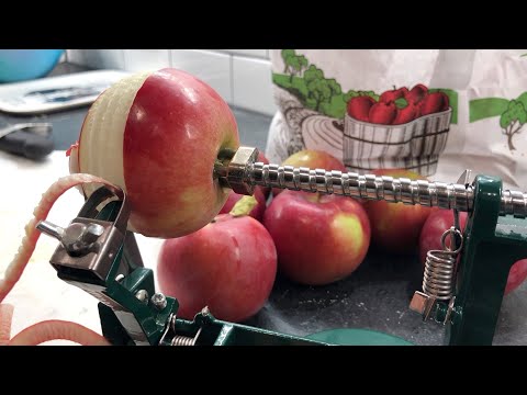 How to Use an Apple Peeler-Coorer-Slicer