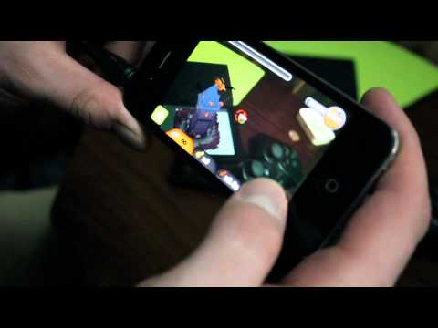 ARDefender gameplay (iPhones.ru)
