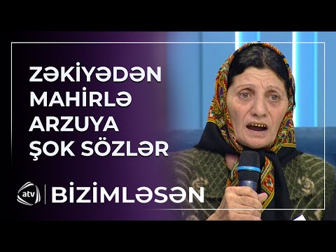"O qıza yaxın durmamalı idi..." - Zəkiyədən Mahirlə Arzuya SƏRT SÖZLƏR