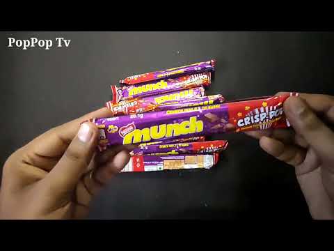 Nestle Munch Crisp Pop Big Pack unboxing