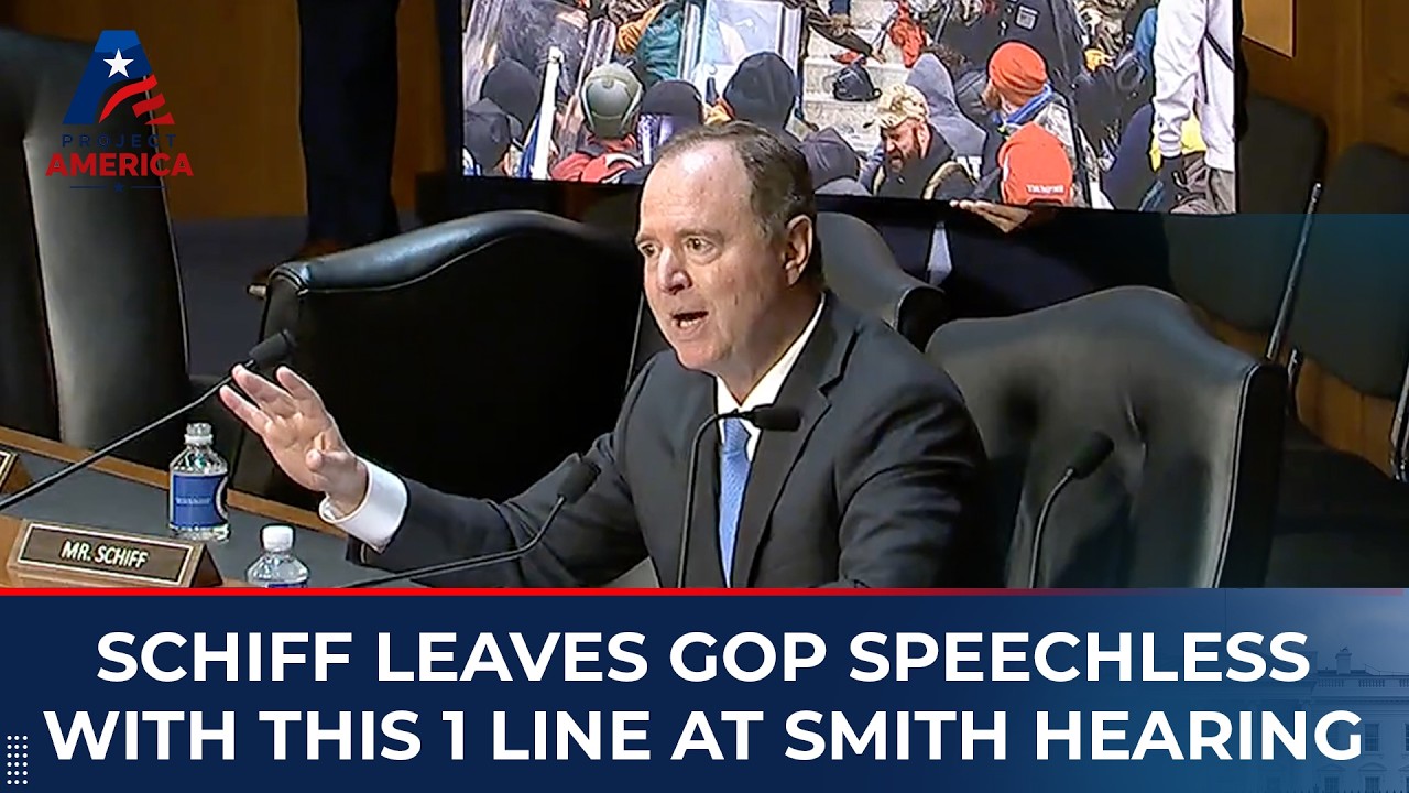 Schiff Leaves Republicans Speechless With This 1 Line At Jack Smith Hearing| Trump,Jan 6,Midterms