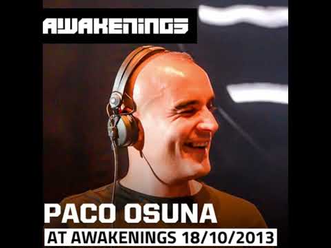 Paco Osuna at Awakenings ADE 18 10 2013