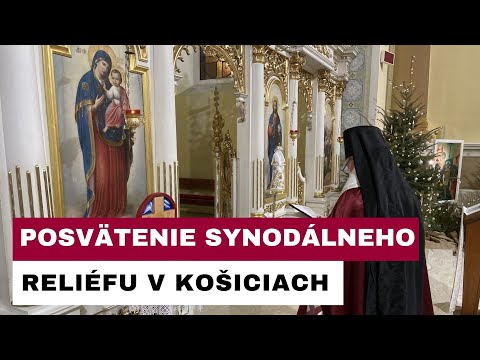 Vladyka Cyril posvätil synodálny reliéf Košickej eparchie