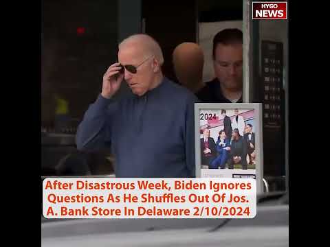 Biden Mumbles Incoherently From Notecard, Ignores Questions; Just Media on Biden's Mental Fitness