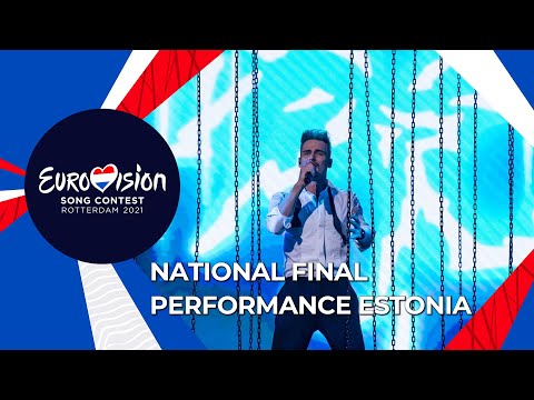 Uku Suviste - The Lucky One - Estonia 🇪🇪 - National Final Performance - Eurovision 2021