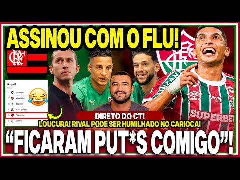 🚨DIRETO DO CT! SERNA JÁ ASSINOU CONTRATO!✅RIVAL PODE SER HUMILHADO!😂 ARANA TIROU ONDA COM OS CARAS!