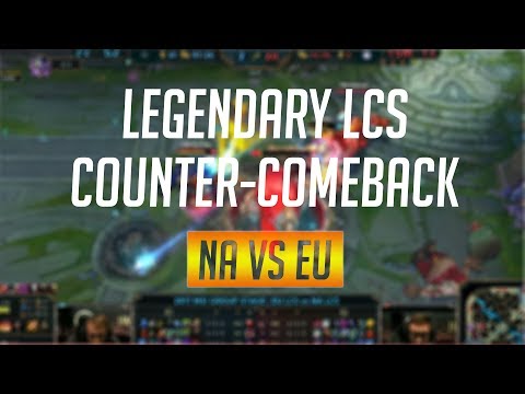 Legendary TSM vs G2 Counter-Comeback [NA VS EU]