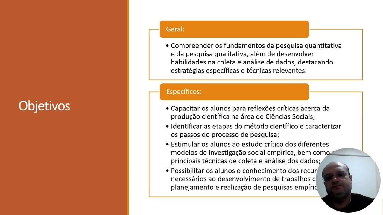 Vídeo de apresentação 2025 Metodologia da Pesquisa