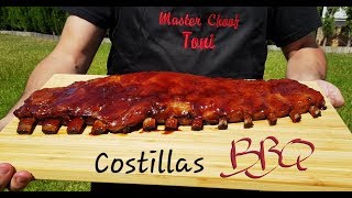 COSTILLAS  EN SALSA BBQ TIERNAS Y JUGOSAS.  EL VÍDEO QUE FOSTER HOLLYWOOD NO QUIERE QUE VEAS.