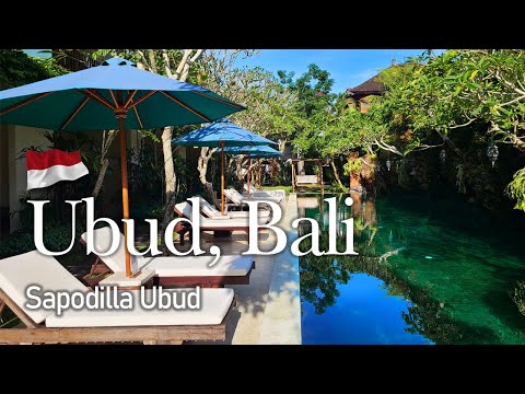 Passeio virtual a pé: Sapodilla Ubud, um hotel como uma joia escondida em Ubud, Bali 2023