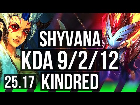 SHYVANA vs KINDRED (JGL) | EUW Master | 25.17