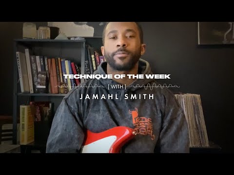 Jamahl Smith Plays a 4-String Like a 5-String | Technique of the Week | Fender