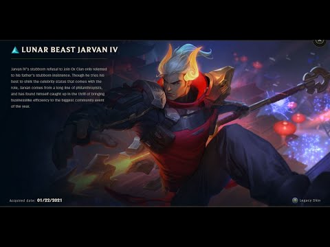 LUNAR BEAST JARVAN 4 SKIN SPOTLIGHT-12-26-2024