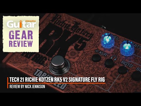 Tech 21 Richie Kotzen RK5 v2 Signature Fly Rig | Guitar Interactive | Review