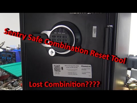 593 Sentry Safe Combination Reset Tool