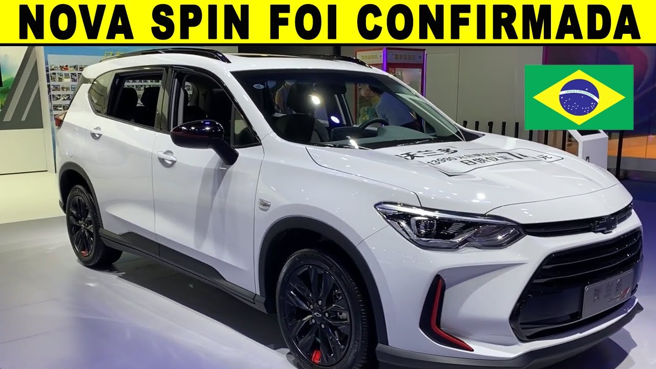 NOVA CHEVROLET SPIN TURBO FOI CONFIRMADA PARA O BRASIL