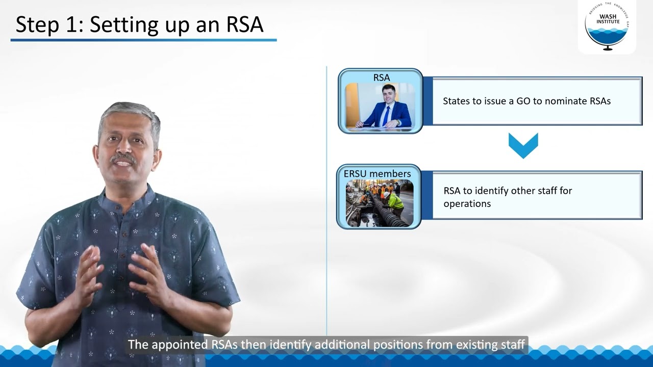 Establishing Emergency Response Sanitation Unit (ERSU)