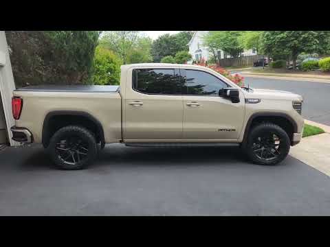 Fuel Flux wheels with Nitto Recon on GMC Sierra AT4x review