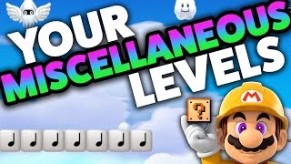 Super Mario Maker - MISCELLANEOUS LEVELS! - Creation Challenge [#11]