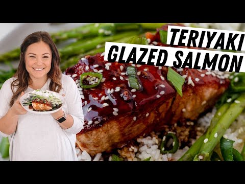 20 Minute Teriyaki Glazed Salmon | Gluten Free