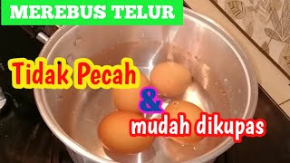 Download lagu Tips merebus telur agar tidak mudah pecah dan mudah dikupas mp3