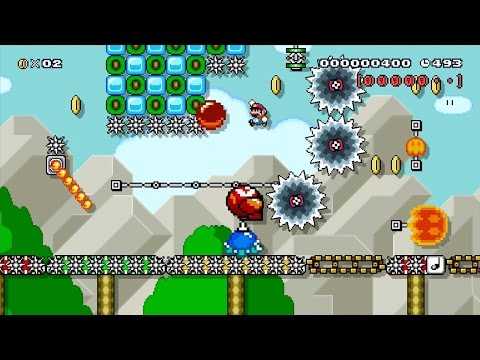 Super Mario Maker - Blind Kaizo Race #28: Seven Tricky Doors