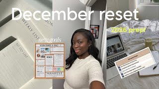 ✨ December Reset | 2026 Prep, Planning My Year & Setting New Goals