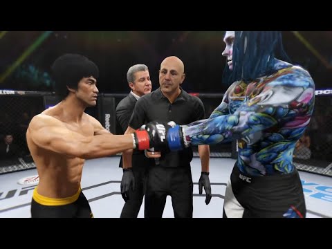 Bruce Lee vs. Galaxy Madman - EA Sports UFC 2 - Crazy UFC 👊🤪