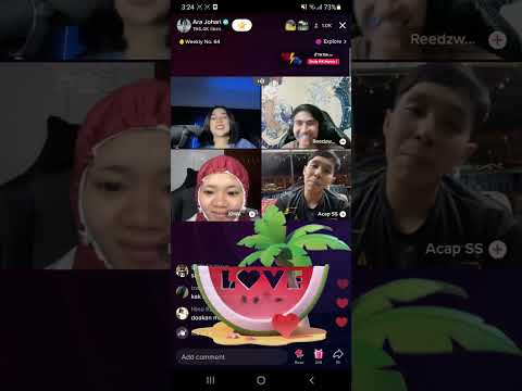 Ara Johari - Lemak Manis | Tiktok live 21/12/2022 with Reedzwan Acap ss