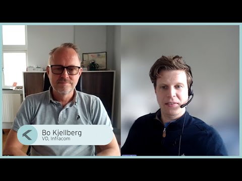 Infracom: VD-intervju med Bo Kjellberg avseende Q1'24