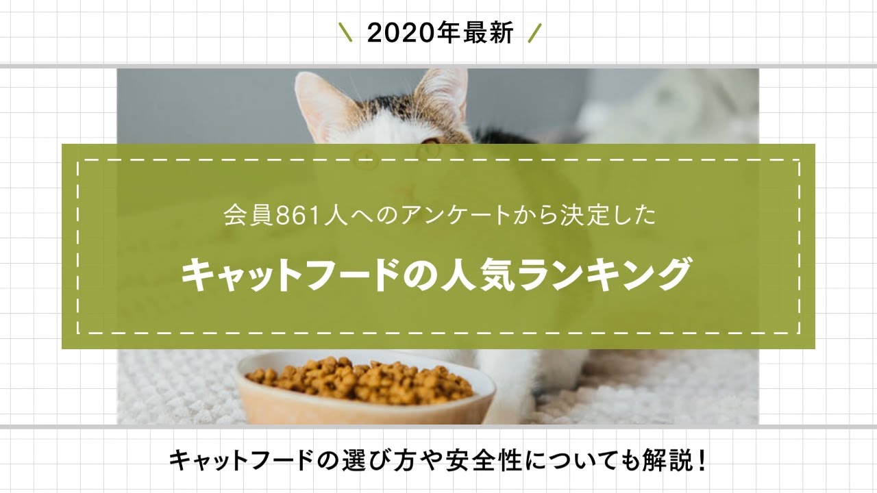 861人が選ぶ キャットフードのおすすめ人気ランキング 2020 選び方やフードの安全性についても解説 ボイスノートマガジン