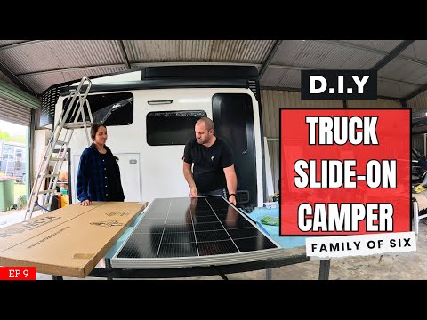 ITS NOT ENOUGH? BUILDING OUR OWN SLIDE ON 4X4 TRUCK CAMPER - TO LIVE IN FULLTIME EP9