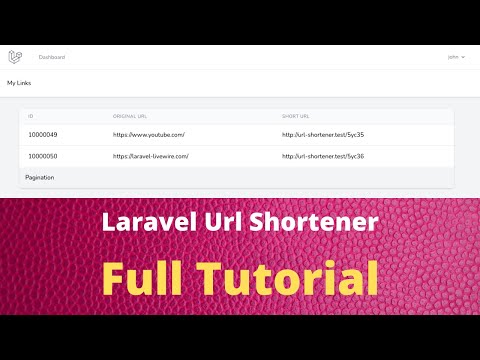 Create Your Own Url Shortener With Laravel 8 Part 1 Setup Project