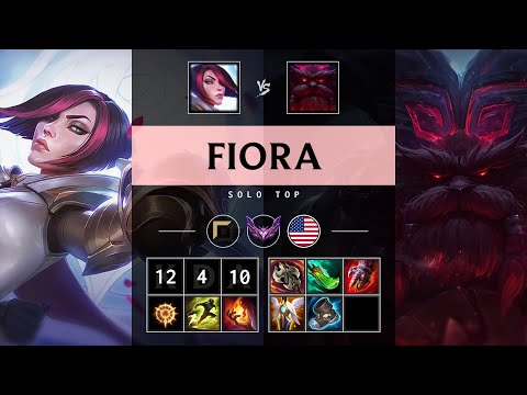 Fiora Top vs Ornn - NA Master Patch 25.S1.3