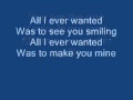 Basshunter - All I ever wanted (lyrics) 