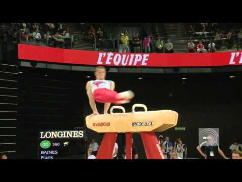 Frank BAINES (GBR), EC Montpellier 2012 (juniors)