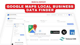 Create & Deploy Google Maps Local Business Data Finder | Get Unlimited Local Business Leads Project