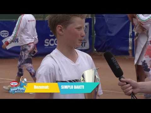 Finale si premiere - Dr. Oetker Junior Trophy 2017