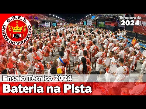 Viradouro 2024 | Pista - Ensaio Técnico | Samba ao vivo - #ET24